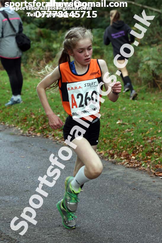 Girls under-13s 3 stage road relay, 2017 ERRA 6 and 4 Stage and Junior Relays. Photo:  David T. Hewitson/Sports for All Pics